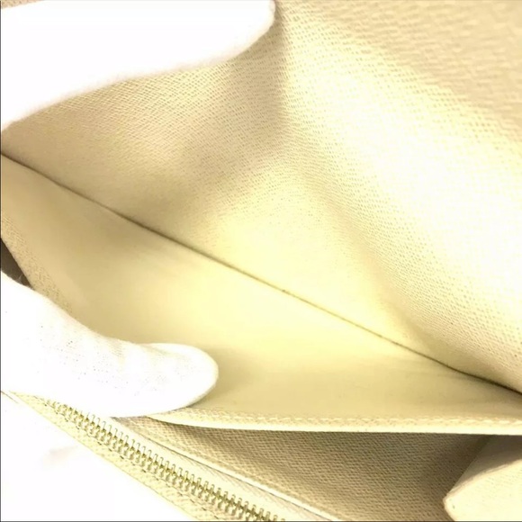 AUTHENTIC LOUIS VUITTON DAMIER AZURE SARAH WALLET - Picture 7 of 10